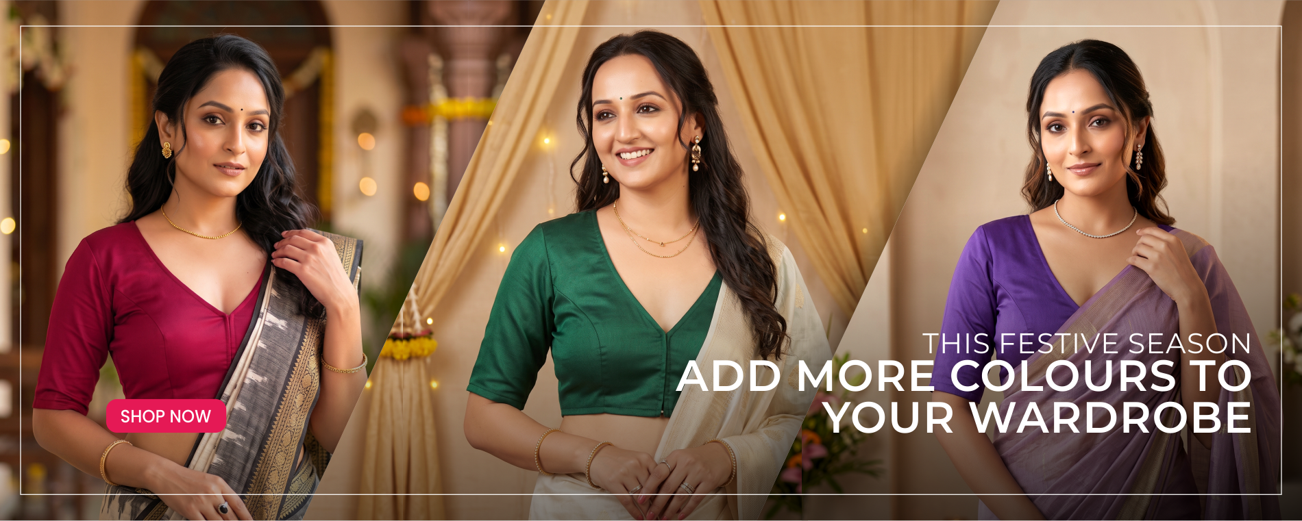 Statement blouses for bridal occasions