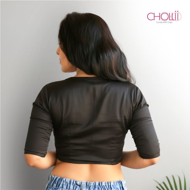 Rozana Cotton Short Sleeve Blouse - Photo 3